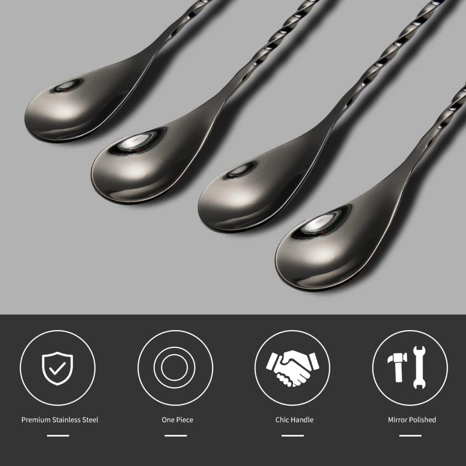 Cocktail Spoon Set of 2 - 12 I - Wine Mix With Beer avis et prix