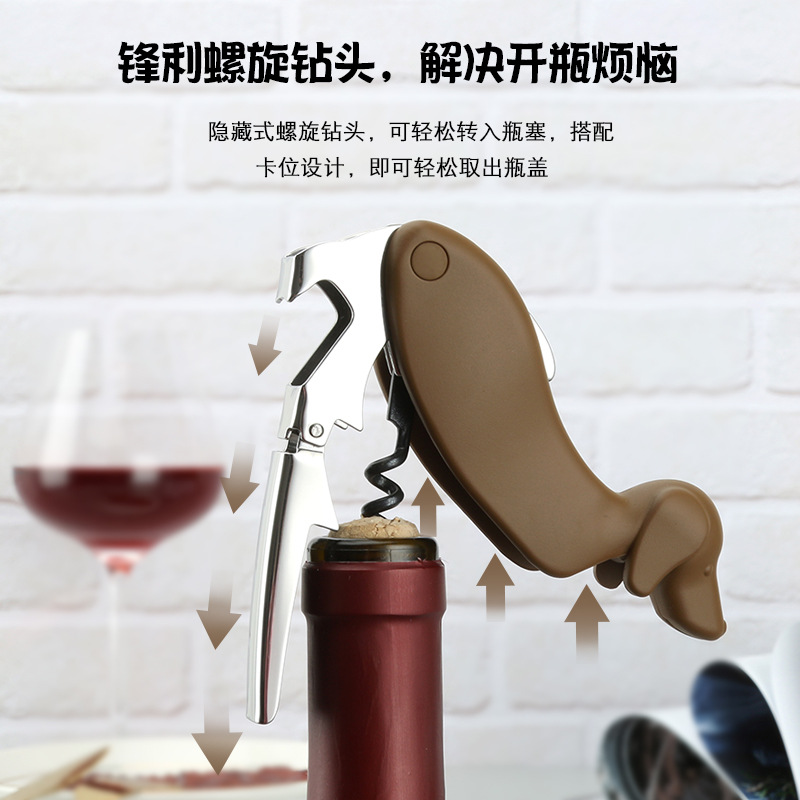 Dog Wine Bottle Opener Corkscr - Wine In Beer Bottle avis et prix