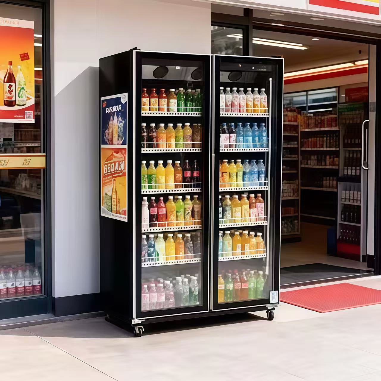 Double-door Air-cooled Refrige - Beer & Wine Downtown avis et prix