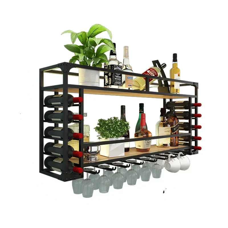 Modern Wine Rack Wall Display  - Wine Beer Restaurant avis et prix
