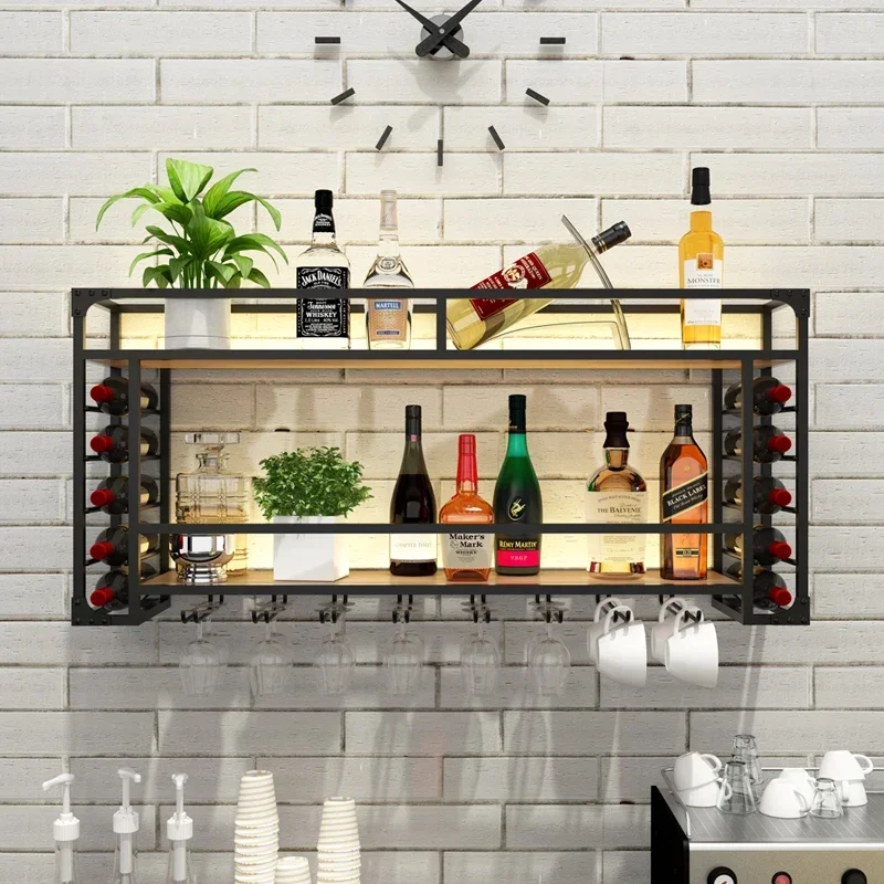 Modern Wine Rack Wall Display  - Wine Beer Restaurant avis et prix