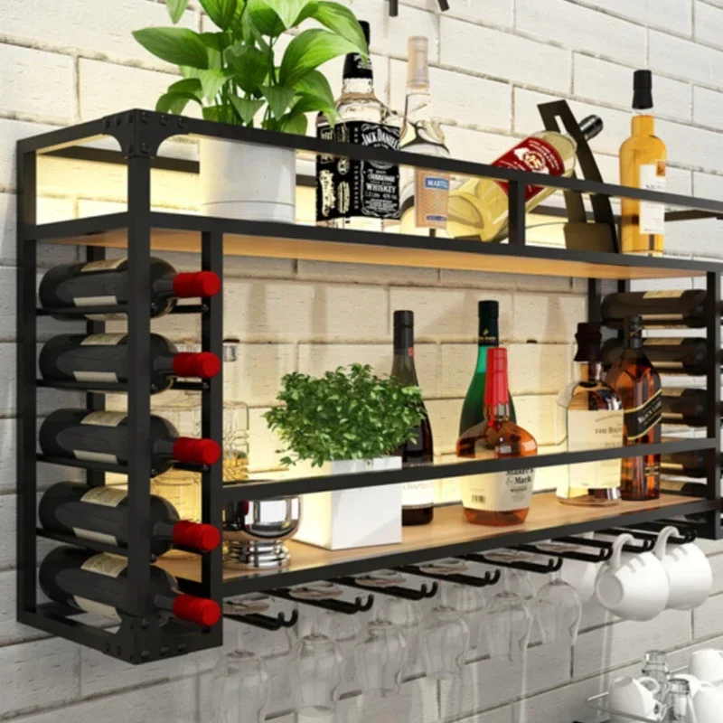 Modern Wine Rack Wall Display  - Wine Beer Restaurant avis et prix