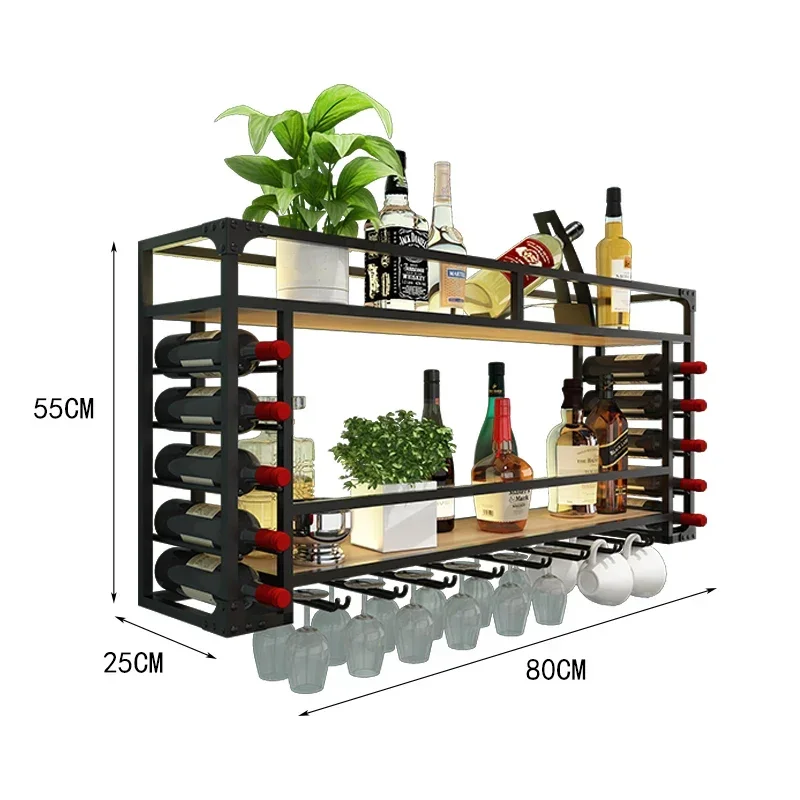 Modern Wine Rack Wall Display  - Wine Beer Restaurant avis et prix