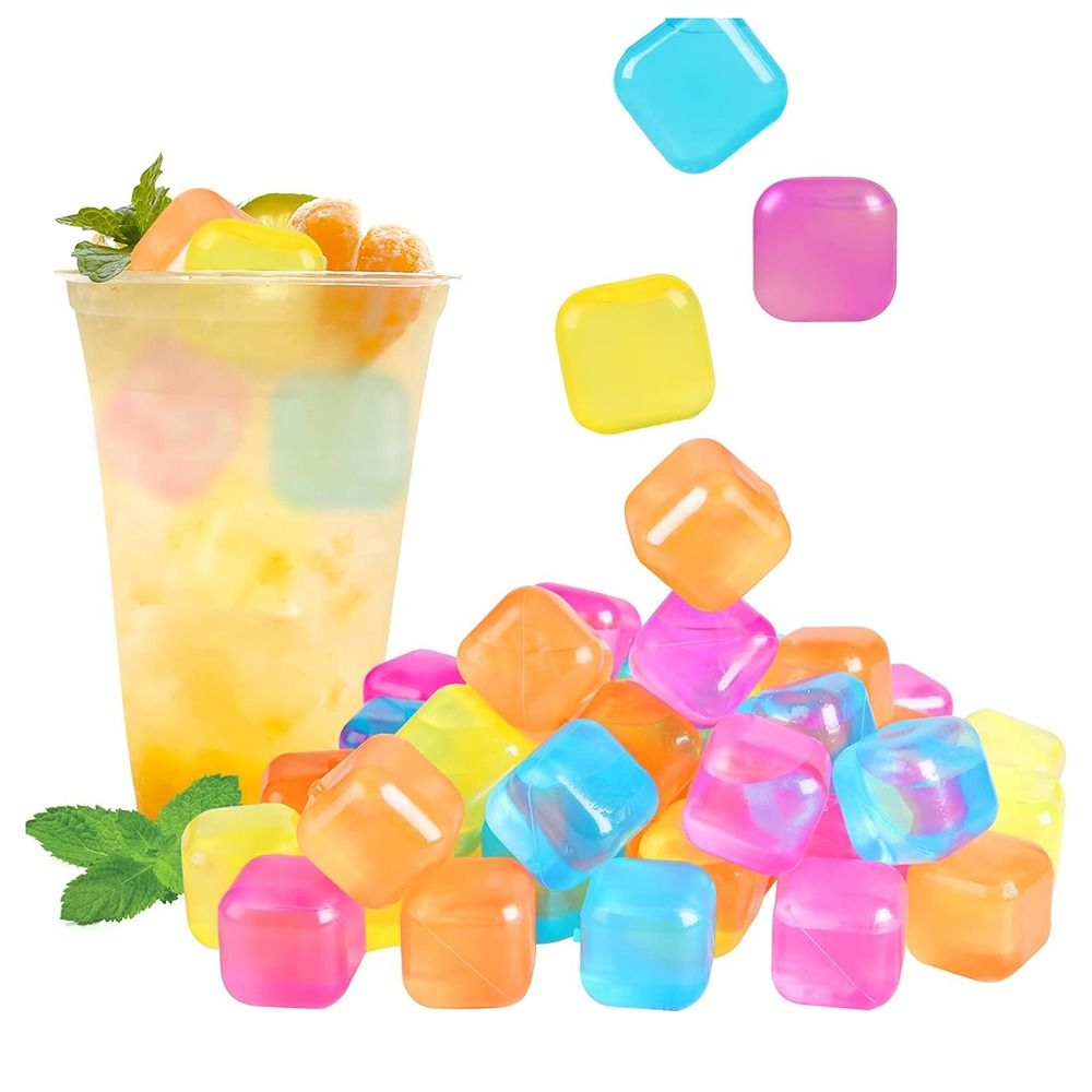 Plastic Ice Cubes 20Pack Color - Wine Beer And Spirits avis et prix