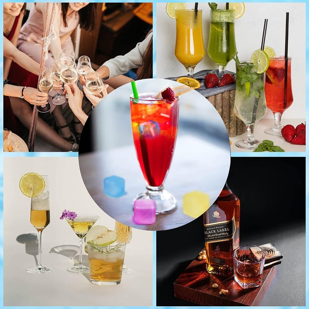 Plastic Ice Cubes 20Pack Color - Wine Beer And Spirits avis et prix