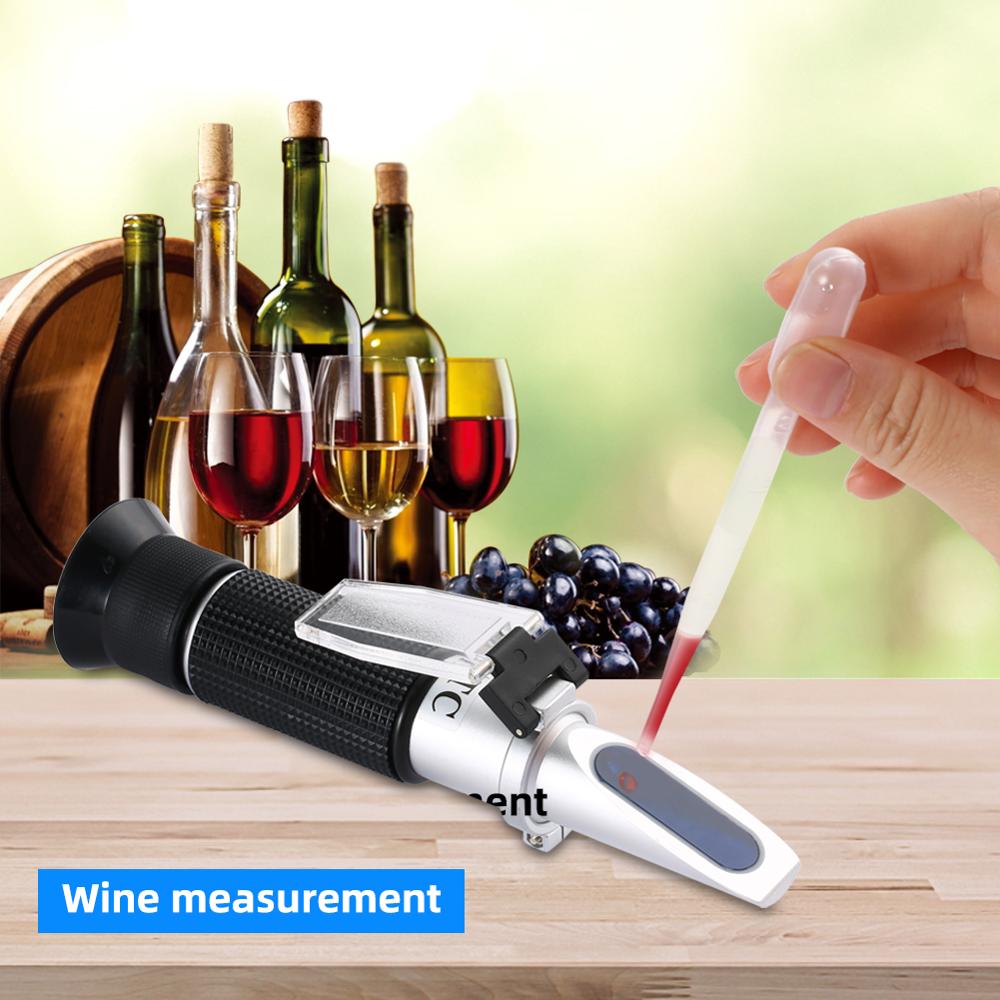 Handle Refractometer  0~40% Br - Wine To Beer Alcohol avis et prix